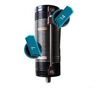Vasiumic 304 Stainless Steel Induction Coil Compatible with PAC-12/JPC-7/JPC-350 Antennas, Molded Nylon Frame, M10 Double-Sided Connector, 1.0mm Wire Black Accessory (JPC-12)