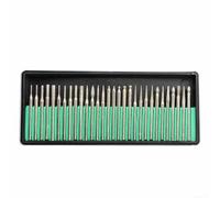 Vasiumic 30pcs 2.35mm Shank Grinding Bits Abrasive Burr Set for Rotary Tool Accessories, Electric Grinder Drill Bits for Wood, Glass, Metal, Stone, Tile, Ceramic