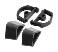 Vasiumic 4pcs Replacement Workbench Leg Catch 242416-00 and Trestle Foot 242394-00 Compatible with WM225 WM425 Series, Black Heavy Duty Parts for Folding Table Stability