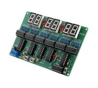 Vasiumic 6-Digit DIY Digital Clock Kit Soldering Practice Board For Students And Electronics Enthusiasts, Automatic Time Display Learning Set