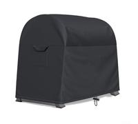 Vasiumic Adjustable Dumbbell Rack Cover for Weight Storage - 101 x 63 x 89 cm, Foldable Fitness Equipment Protector with Drawstring, 210D Oxford Cloth, Black