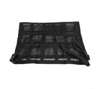 Vasiumic Car Roof Storage Bag Ceiling Cargo Net Mesh Organizer SUV Van Truck Black Large Capacity Luggage Holder Camping Travel Accessories(90x65cm)