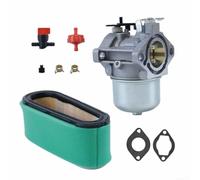 Vasiumic Carburetor Replacement Kit 286702 286707 289702 289707 Engines with Fuel Filter Gasket Shut-Off Switch Clamp Lawn Mower Parts