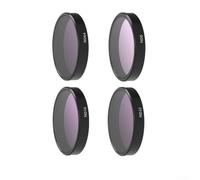 Vasiumic Complete ND8 ND16 ND32 ND64, UV, CPL, STAR, NIGHT Lens Filter Set Compatible with Osmo-Nano, Coated HD Optical Glass Improves Claritys for Action Camera-Shooting(C)