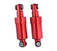 Vasiumic Electric Scooter Hydraulic Shock Absorber Rear Suspension for Kugoo Pro Series, 100mm 110mm 125mm Aluminum Alloy Damping Absorber Pair Compatible(BLACK 100MM)
