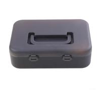 Vasiumic Fishing Gear Storage Box with Double Layer, Lure Accessories Storage Box for Fishing Tackle Organizing, Frosted Plastic Bait Container with For Hi