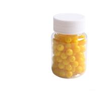 Vasiumic Floating Ball Bait 8mm 10mm 14mm with Corn Flavor, Bottled Silicone Soft Lures for Freshwater Fishing, Floating Fishing Beads Assorted Sizes(8MM VIAL)