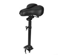 Vasiumic Foldable Electric Scooter Seat for Kugoo For Pro - Aluminum Alloy Compatible Seated Scooter Accessory with Large, Black