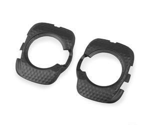 Vasiumic For Speedplay Pedals Cleats Protective Covers for Lollipop 2nd Gen For Aero - Nylon For Durable Fit for Speedplay Footwear, Black & Yellow Set (2 Pack)(BLACK)