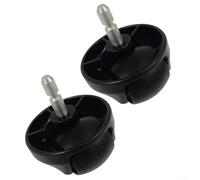 Vasiumic Front Swivel Caster Wheel Compatible For Trouver E10 E20 E20 Plus Robot Vacuums, Replacement Part for Smooth Maneuvering Across Carpets Tiles Hardwoo(2 PACK)