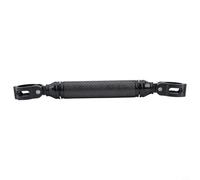 Vasiumic Handlebar Extension Rod for Folding For Bike, 150mm Aluminum Alloy Frame Bar Compatible with Series Small Swallow, Black(BLACK)