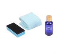 Vasiumic Hydrophobic Glass Coating Liquid Ceramic Protective Layer for Car Care, 9H Hardness Polysiloxane with High Gloss(1# Coating Set)