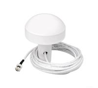 Vasiumic IPX7 Waterproof Marine GPS Navigation External Antenna, Dual-Frequency with Low-Noise Amp, 5m BNC Cable and Bracket, Compatible with GarminGPSMAP 8000