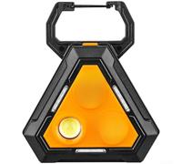 Vasiumic Magnetic Work Light 2500mAh, 1000 Lumens USB Rechargeable Portable Light, IP65 Waterproof with Bank, Hook & Tripod Car Repair Camping Garage(A)