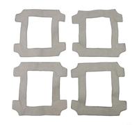 Vasiumic Microfiber Replacement Mop Cloths C1 for Window Cleaner And C1 Station Robot Cleaning Device 4 Pack Or 10 Pack(4PACK)