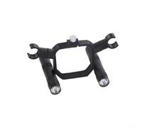 Vasiumic Navigation Lights 5, LED Searchlight Fill Light Bracket Kit, ABS Compact Safety Lamp Flight Photography Rescue, Black