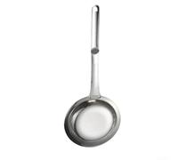 Vasiumic Oil Skimming Spoon With Fine Steel Mesh Draining Liquids Straining Herbs Spices And Filtering Fresh Juices(Large)