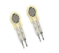 Vasiumic Pack of 2 Ultra-Thin 0.4 mm Resistive Thin Film Pressure Sensors with 20g Activation Force High Sensitivity Fast Response Under 10ms EMI/ESD Resistant