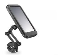 Vasiumic Phone Holder for Bike, 360° Rotatable Cell Phone Mount for Cycling, Compatible with 7" Below Phones, Adjustable Height 13-19cm, Fit