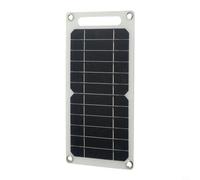 Vasiumic Phones Black Hiking 5v Supply Panel Kit Maneuverable | 10w Mobile Camping Monocrystalline Photovoltaic Panels
