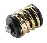 Vasiumic Rear Shock Absorber for Folding - Heavy Duty Steel Spring Suspension with Double Layer Design, 67x39.8mm, Compatible with (GOLD)
