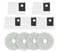 Vasiumic Replacement Parts For Eureka, Dust Bag Replacement For Robot Vacuum, Mop Pad For Self-Emptying Vacuum
