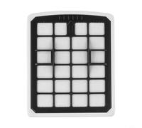 Vasiumic Replacement Vacuum Filter for Bagless Canister Models, Captures Dust and Debris, Maintains Cleaning Power, Black and White Finish, 1 Pack Option(1 PACK)