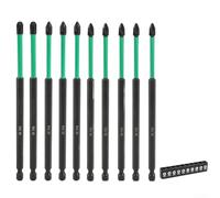 Vasiumic Screwdriver Bits Set with Holder High Metal Construction for Home Repairs Professional Projects Portable Bit Organizer Workshop Hand Tools(C)