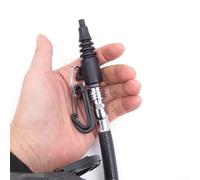Vasiumic Scuba Diving Air Nozzle Inflator for BCD and SMB - 44mm Hose Connector Adaptor Tool with 3-Way Valve, Compatible with Standard Scuba Gear
