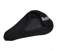 Vasiumic Silicone For Bike Seat Cover with 3D Gel Padding for Comfortable Cycling, Soft Saddle Pad Compatible with Most Se(RED)