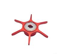 Vasiumic Six Star Drag Baitcast Reel Brake Unload Wrench for METANIUM ANTARES DC For CURADO 2022 2021 Models, 60mm Aluminum Alloy Fishing Reel Tool(red)