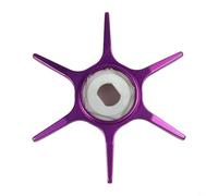 Vasiumic Six Star Drag Baitcast Reel Brake Unload Wrench for METANIUM ANTARES DC For CURADO 2022 2021 Models, 60mm Aluminum Alloy Fishing Reel Tool(Purple)