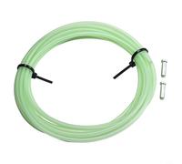 Vasiumic Slick Lube Liner For Bike Internal Cable Housing for Road Bicycles, 1.7x2.2mm & 2.3x2.9mm PVC Brake Shifting Cable Guide Tube with Core Protection(2.3 * 2.9 Green)