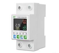 Vasiumic Smart Circuit Breaker 63A AC230V With LCD Display, WiFi Remote Control Via App For Real-Time Voltage Current Monitoring And Leakage Protection, Auto Reclose For Home Use