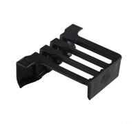 Vasiumic Solar 10pcs 33mm Compatible Panel Asa Material Guide Speedy with Clips Runoff 30mm Drainage 35mm 40mm Frame Thickness Black(40mm)