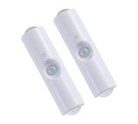 Vasiumic Wireless Motion Sensor Wall Light 2-Pack RGB Magnetic(White)