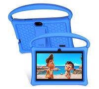 VASOUN Kids Tablet 7 Inch, Android 13 Tablet for Kids, 4GB RAM 32GB ROM 3500mAh Battery, Toddler Tablets with Bluetooth, WiFi, Parental Control, Dual Camera, Shockproof Case(Blue)