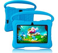 VASOUN Kids Tablet 7 inch, Tablet for Kids 3-7 Android 13, Tablets for Toddler with 4GB(2+2) RAM 32GB ROM, Parental Control, GMS Certified WiFi Dual Camera with Eye Protection (Blue)