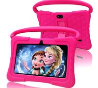 VASOUN Kids Tablet 7 inch, Tablet for Kids 3-7 Android 13, Tablets for Toddler with 4GB(2+2) RAM 32GB ROM, Parental Control, GMS Certified WiFi Dual Camera with Eye Protection(Pink)