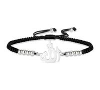 VASSAGO Allah Bracelet Islamic Muslim Arabic Calligraphy Bracelet，Silver 2