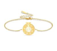 VASSAGO Eye of Horus Bracelet Egypt Mythology Amulet Jewelry | Ancient Egyptian Symbol with Ankh Cross Eye of Ra Anubis Scarab Nefertiti Thoth Akhet Sun Disc Bastet Jewelry
