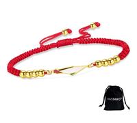 VASSAGO Palestine Bracelet for Women Men Palestine Map Country Flag Handmade Adjustable Braided Rope String Bracelet Stainless Steel Patriotic Jewelry Judaica Souvenir Gifts