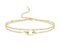 VASSAGO Rise From the Ashes Phoenix Bracelet Stainless Steel Fire Bird Charm Adjustable Slider Braided Rope String Bracelet Symbol of Luck and Renewal Birthday Gift for Women (gold layered chain)