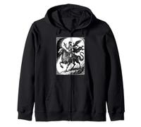 Vassago’s Wild Ride of Shadows Zip Hoodie