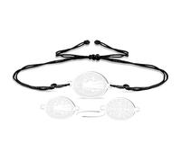 VASSAGO Saint Benedict Medal Bracelet Medalla De San Benito Bracelets Handmade Adjustable String Catholic Rosary Exorcism Christian Protection Religious Jewelry Gifts for Women Men