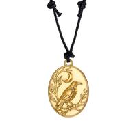 VASSAGO Viking Raven Necklace with Crescent Moon Branch | Stainless Steel Odin Crow Ravens Pendant Viking Warrior Norse Mythology Amulet Animal Jewelry for Men Women Gifts