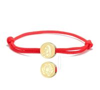 VASSAGO Virgin Mary Bracelet Stainless Steel Double Sided 3 Styles | Double Sided Charm: Mary Front & Rose Back, Stainless Steel, 3 Rope&Chain Styles, Adjustable, Unisex Daily Jewelry & Gift