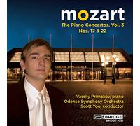 Vassily Primakov:Odense So - Mozart: Piano Concertos Vol 3