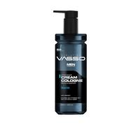 VASSO After Shave Cream Cologne Blue Ice 370ml - Soothing Post Shave Lotion for Men