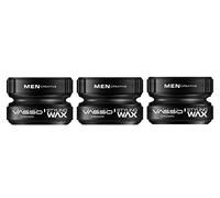 VASSO Evolution Pro Aqua Crown Hair Styling Wax, 150 ml x 3 Pack, Men Creative Series